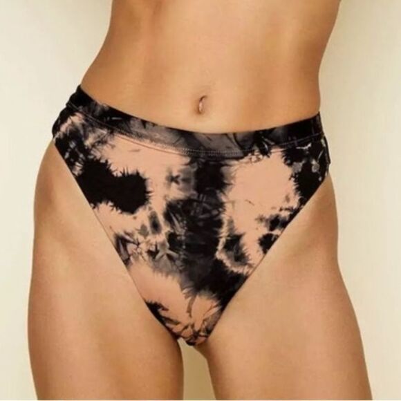NWT- Dippin Daisys- Bikini Playa Top & High Waisted Cheeky Bottoms Tie-dye, M - Picture 10 of 16